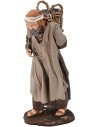 Oriental con cesta a la espalda 30 cm Mundo Pesebres