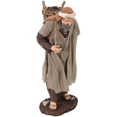 Oriental with basket on shoulders 30 cm 2