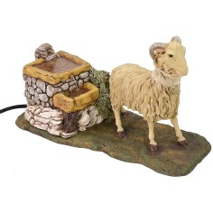 Montone in movimento per statue da 30 cm Mondo Presepi