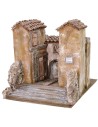 Borgo con callejón en efecto perspectivo cm 31,5x39x31 h Mundo