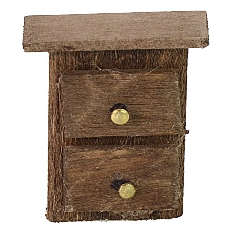 Wooden nightstand cm 2,6x1,5x2,9 h