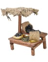Market stall with green and black olives cm 12x10,5x11 h for