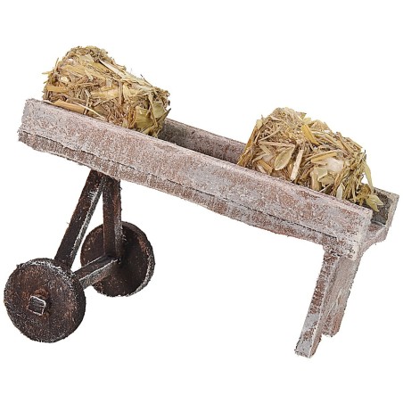 Monta fieno cm 10,5x6,3x8 h per Presepe Mondo Presepi