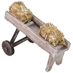 Monta fieno cm 10,5x6,3x8 h per Presepe Mondo Presepi