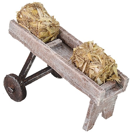 Monta fieno cm 10,5x6,3x8 h per Presepe Mondo Presepi