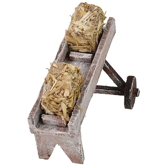 Monta fieno cm 10,5x6,3x8 h per Presepe Mondo Presepi