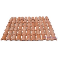 Terracotta tiles 25x45 mm available in: 2