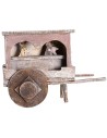 Carrito titiritero cm 14,5x10x10,5 h Mundo Pesebres
