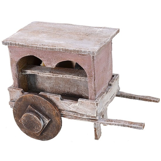 Carrito titiritero cm 14,5x10x10,5 h Mundo Pesebres