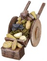 Carrito del charcutero para Belén de 5,5x13,5x5,5 cm h