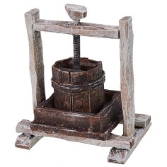 Wooden press cm 7x5x8 h 2