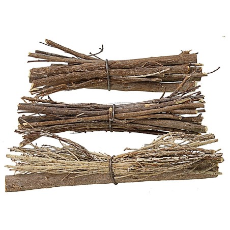 Set 3 fascine in legna cm 10 erica, legna, fascine, profondità