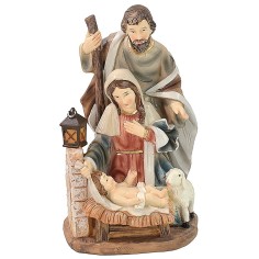 Natividad en resina de 15 cm para Belén Mundo Pesebres