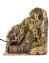 Landscape for nativity scene with working waterfall cm