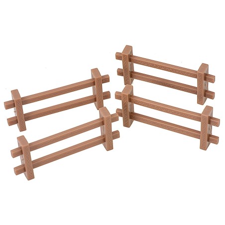 Set of 4 fences 7.5x3 cm h