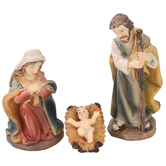 Nativity set 11 subjects cm 7 for Nativity scene