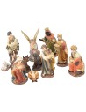 Set Natividad 11 figuras de 7 cm para Nacimiento Mundo Pesebres