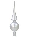 Tip cm 30 matt silver Christmas