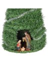 Árbol de Navidad de 84 cm completo con Natividad de 15 cm