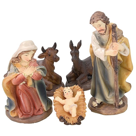 Set Natividad 11 figuras 7 cm para Belén Mundo Pesebres