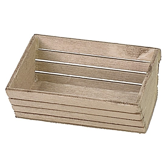 Culla in legno cm 5x3,5x2 h Mondo Presepi