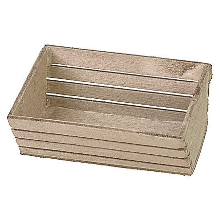 Culla in legno cm 5x3,5x2 h Mondo Presepi