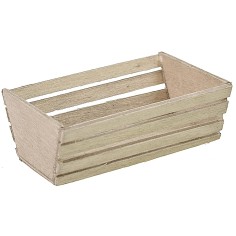 Cuna de madera cm 7x5x2,5 h Mundo Pesebres