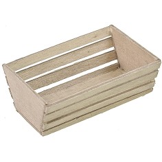 Cuna de madera cm 7x5x2,5 h Mundo Pesebres 2