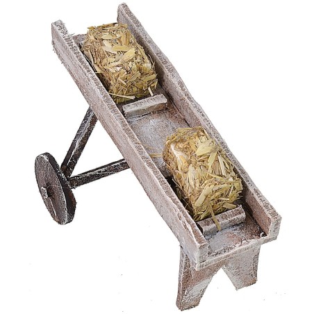 Monta fieno cm 13x7x10 h per Presepe Mondo Presepi