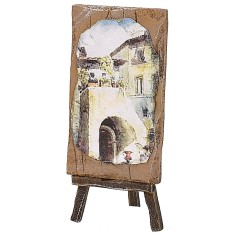 Picture with pedestal cm 4x3x9 h