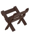 Mangiatoia in legno cm 5x3,5x4 h. Mondo Presepi