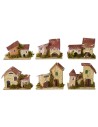 Set 6 casette per presepe cm 10x6 Mondo Presepi