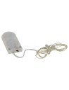 20 Micro led a luce bianca calda con pile incluse