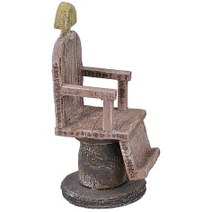 Silla de madera cm 4x4,5x9,5 h Mundo Pesebres 2