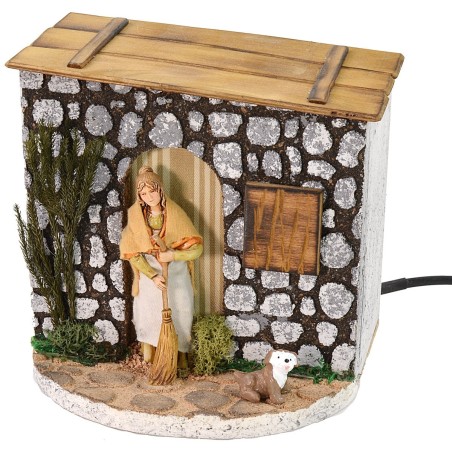 Woman sweeping movement Landi Moranduzzo 10 cm