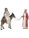 Flight into Egypt 14 cm in resin