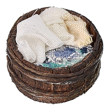Ø 3.5 wooden tub with cloths