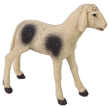 Agnello pezzato per statue da 30 cm Mondo Presepi