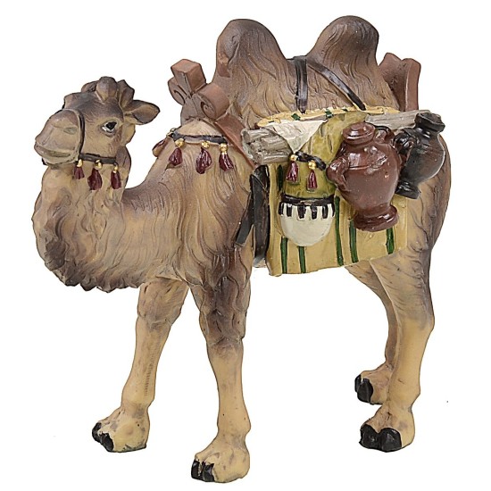 Standing camel with load 13x11.5 cm h