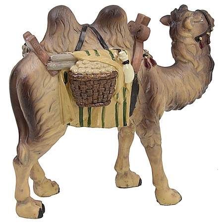 Standing camel with load 13x11.5 cm h