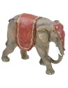 Elefante adornado en resina cm 27,5x9x21 h