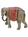Elefante adornado en resina cm 27,5x9x21 h