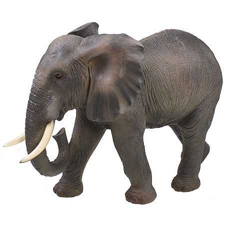 Elephant with resin cape cm 46x22x33 h