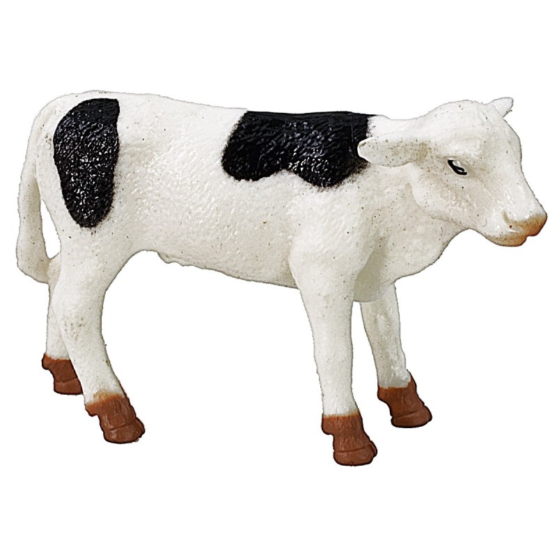 White spotted cow for statues 6-8 cm