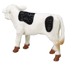 White spotted cow for statues 6-8 cm 2