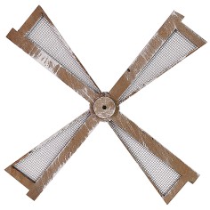 Pala para molino de viento mediterráneo de madera ø cm 20