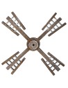 Wooden windmill blade ø 14 cm