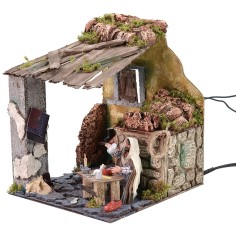 Ciabattino orientale in movimento serie 10 cm Mondo Presepi