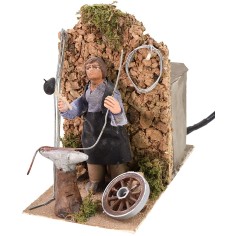Fabbro in movimento 10 cm Mondo Presepi 2