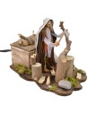 Leñador oriental en movimiento 12 cm Mundo Pesebres